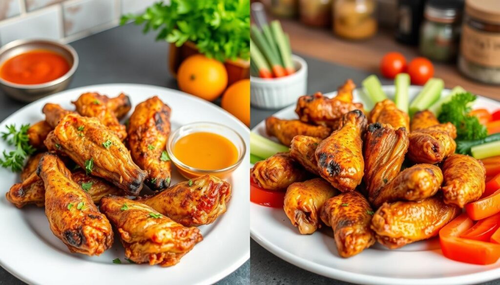 Baked Chicken Wings Comparison