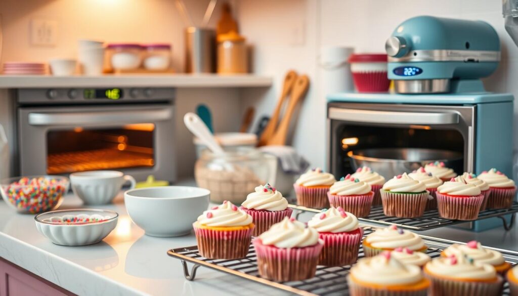 Cupcake Baking Temperature Control