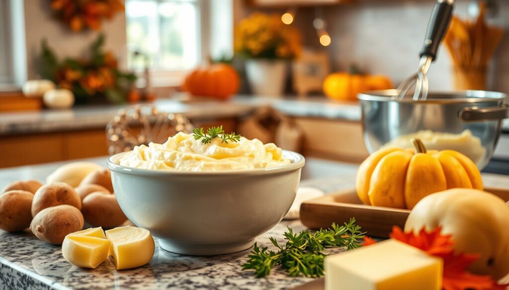 Thanksgiving Mashed Potatoes Preparation