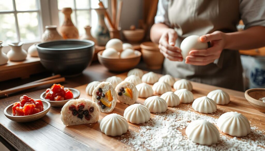 Mochi Shaping Techniques