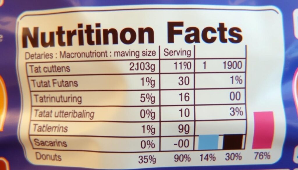 Nutritional Facts for Baked Confections