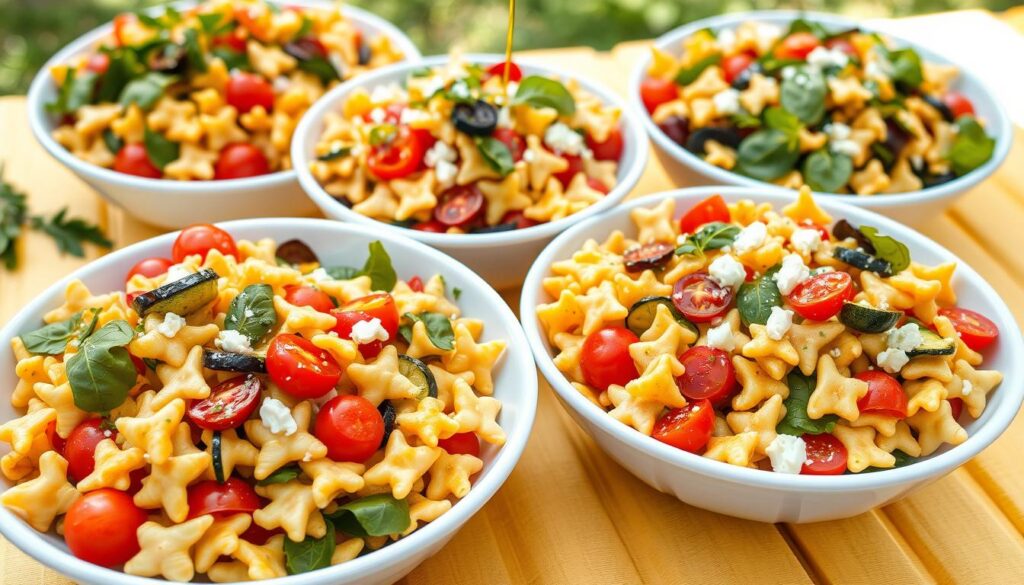 Seasonal Vegetarian Pasta Salad Variations