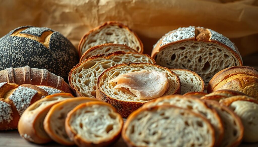 Smoked Fish Sandwich Bread Selection